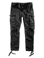 Spodnie męskie - spodnie bojówki PURE SLIM FIT TROUSERS black-L - miniaturka - grafika 1