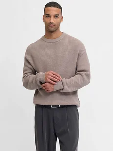 Jack & Jones Sweter "Kaito" w kolorze beżowym - Swetry męskie - miniaturka - grafika 1