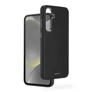 Hama Etui do Samsung Galaxy S24 (sztuczna skóra, metal, eleganckie etui na telefon komórkowy, dodatkowa ochrona aparatu i wyświetlacza, kompatybilne z bezprzewodowym ładowaniem, miękkie, z - Etui i futerały do telefonów - miniaturka - grafika 1