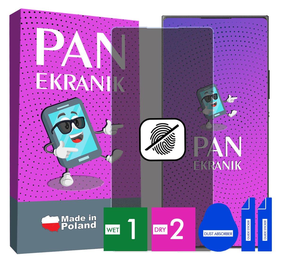 FOLIA 5D PRYWATYZUJĄCA MATOWA DO SONY XPERIA XA1 ULTRA CAŁY EKRAN