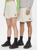 Spodenki męskie - New Balance Szorty sportowe Unisex US21500 Szary Relaxed Fit - miniaturka - grafika 1