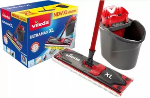 Vileda Ultramax BOX XL (mop + wiaderko) - Miotły, szufle, mopy - miniaturka - grafika 1
