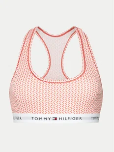 Tommy Hilfiger Biustonosz top UW0UW04548 Pomarańczowy - Bielizna sportowa damska - miniaturka - grafika 1