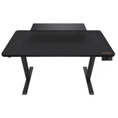 Biurka - Biurko COUGAR E-Star 120 Czarny | Bezpłatny transport - miniaturka - grafika 1