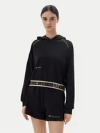 Bluzy damskie - EA7 Emporio Armani Bluza 7W000277 AF12501 UC001 Czarny Regular Fit - miniaturka - grafika 1