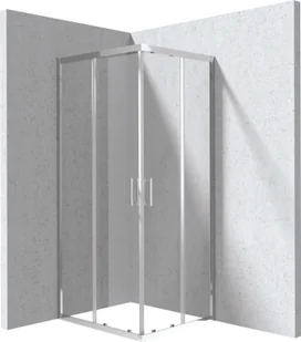 Deante Kabina prysznicowa prostokątna 80x90 cm Funkia Evo KYC_0089P - Kabiny prysznicowe Deante Kabina prysznicowa prostokątna 80x90 cm Funkia Evo KYC_0089P - Kabiny prysznicowe - miniaturka - grafika 1