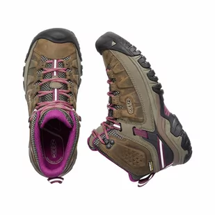 Buty trekkingowe damskie KEEN TARGHEE III MID WP - Buty trekkingowe damskie - miniaturka - grafika 2