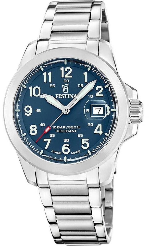 Zegarek męski Festina F20081-2 srebrny