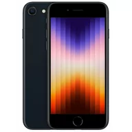 Telefony komórkowe - Apple iPhone SE 3 2022 5G 3GB/256GB Dual Sim Czarny - miniaturka - grafika 1