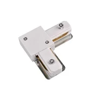 Akcesoria do oświetlenia - Łącznik do szynoprzewodów GOLD 1f jednofazowych kątowy - biały - miniaturka - grafika 1