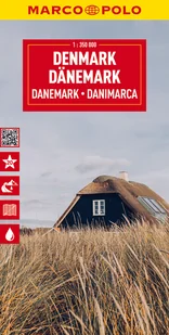 Dania. Mapa drogowa. 1:350 000 - Mapy i plansze edukacyjne - miniaturka - grafika 1