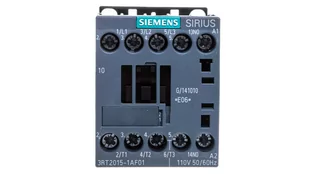 Siemens Stycznik mocy 7A 3P 110V AC 1Z 0R S00 3RT2015-1AF01 - Silniki elektryczne i akcesoria - miniaturka - grafika 1