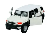 Samochody i pojazdy dla dzieci - WELLY TOYOTA FJ CRUISER BIAŁA 1:34 43639 - miniaturka - grafika 1