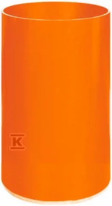 Kaczmarek Rura PVC trzonowa/wznosząca DN/OD 400x7.9x2000mm SN2, gładka bezkielichowa, kolor pomarańczowy (studnia Diamir 400) - Rury - miniaturka - grafika 1