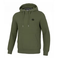 Odzież taktyczna i umundurowanie - Bluza z kapturem Pit Bull New Brushed Fleece Group Small Logo '24 - Ciemnooliwkowa S - miniaturka - grafika 1