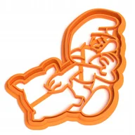 Formy do ciast - Foremka ciasteczek Śpioch Smerf Smerfy Wykrawacz - miniaturka - grafika 1