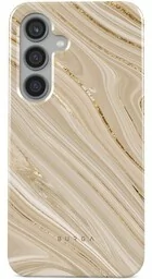 Burga Etui Full Glam Tough do Galaxy S24 Plus, beżowe wzorzyste - Etui i futerały do telefonów - miniaturka - grafika 1