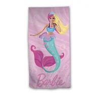 Okrycia kąpielowe dla dzieci - Ręcznik 140x70cm szybkoschnący Barbie Syrenka - miniaturka - grafika 1