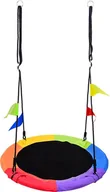 Place zabaw - Huśtawka Funfit Huśtawka ogrodowa bocianie gniazdo dla dzieci 110 cm - miniaturka - grafika 1