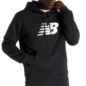 Bluzy męskie - Bluza New Balance MT43904BK - czarna - miniaturka - grafika 1