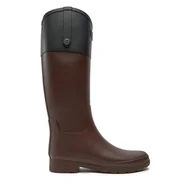 Kalosze damskie - Kalosze Hunter HFRW0008251 Brązowy - miniaturka - grafika 1