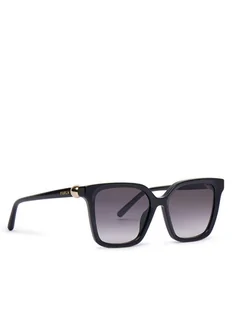 Furla Okulary przeciwsłoneczne Sunglasses WD00150-A.0116-O6000-4-401-20-CN-D Czarny - Okulary przeciwsłoneczne - miniaturka - grafika 1