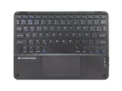 Klawiatury - Conceptronic TOBIN01BES klawiatura Uniwersalne Bluetooth QWERTY Hiszpański Czarny TOBIN01BES - miniaturka - grafika 1