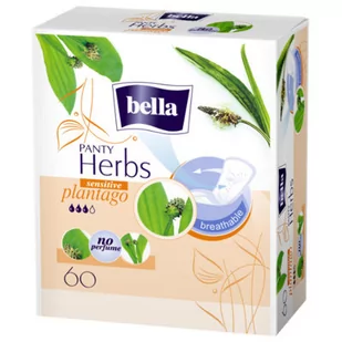 Bella Wkładki PANTY HERBS 60 szt - Wkładki higieniczne - miniaturka - grafika 1