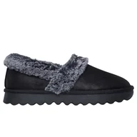 Kapcie damskie - Skechers Damskie kapcie Cozy Up, Czarny, 39.5 EU - miniaturka - grafika 1