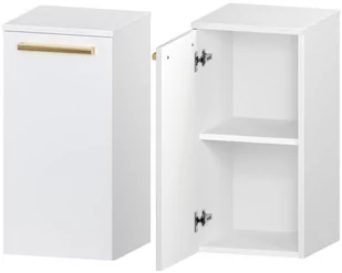 Słupek Łazienkowy ATHOS 35 1D D L- Uchwyt Złoty - Szafki łazienkowe - miniaturka - grafika 1