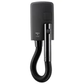 Suszarki do rąk i włosów - Suszarka basenowa do włosów Valera Hotello BLDC Black 1500 W, czarne tworzywo ABS - miniaturka - grafika 1
