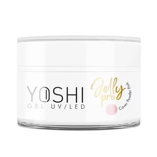 Yoshi - Żel Budujący UV/LED Jelly Pro Cover Powder Pink 15ml - Żele do paznokci - miniaturka - grafika 2