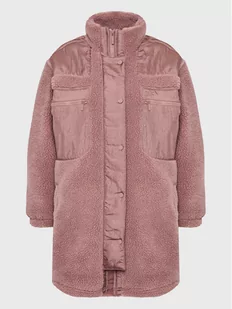adidas Kurtka przejściowa Sherpa HK5257 Różowy Regular Fit - Kurtki i kamizelki sportowe damskie - miniaturka - grafika 1