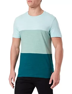 Koszulki męskie - Blend Męski T-shirt, 144810/Canal Blau, M - grafika 1