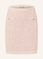 Spódnice - Guess Spódnica Z Dzianiny Dorothy Z Błyszczącą Przędzą rosa - miniaturka - grafika 1