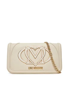 LOVE MOSCHINO Torebka JC4010PP1NLG0110 Écru - Torebki damskie - miniaturka - grafika 1