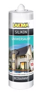 Silikon uniwersalny Lakma biały 150ml - Silikony Silikon uniwersalny Lakma biały 150ml - Silikony - miniaturka - grafika 1