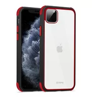 Etui i futerały do telefonów - Crong Trace Clear Cover Etui iPhone 11 Pro czarny/czerwony) 10_15173 - miniaturka - grafika 1