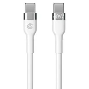 Kabel USB Typ-C - USB Typ-C FOREVER Flexible 60W 2 m Biały - Kable USB - miniaturka - grafika 1