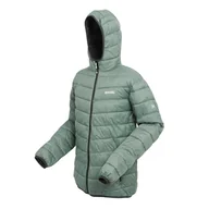 Kurtki męskie - Regatta Męska kurtka z kapturem HillPack II Packaway, zielona Agave Green, RMN234, ZIELONY - miniaturka - grafika 1