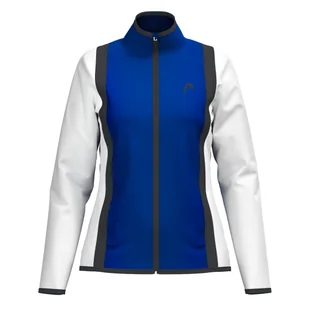 Damska kurtka Head CLUB 25 Jacket Women Royal/White M - Kurtki damskie - miniaturka - grafika 1