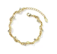 Bransoletki - Bransoletka delikatne kryształki (B11567AU) - miniaturka - grafika 1