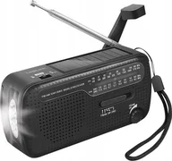 Radia - Radio LogiLink Logilink Dynamo-Handkurbel-Radio m.Solarpanel&Taschenlampe SP0061 - miniaturka - grafika 1