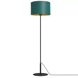 Luminex Arden 3555 Lampa stojąca Lampa 1x60W E27 czarny/zielony/złoty - Lampy stojące - miniaturka - grafika 1