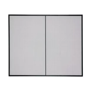Moskitiera całoroczna ramkowa antracytowa na okno Standard 100x120 cm tkanina szara Cando - Moskitiery - miniaturka - grafika 1