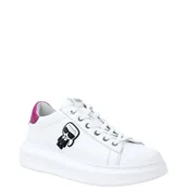 Trampki damskie - Karl Lagerfeld Skórzane trampki ICONIC - miniaturka - grafika 1