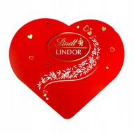 Bombonierki i czekoladki - Lindt Lindor SERCE Pralinki z Czekolady Mlecznej z Nadzieniem 187g - miniaturka - grafika 1