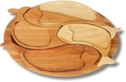 Deska czereśnia ryby 5 elementów - Tace i patery - miniaturka - grafika 1