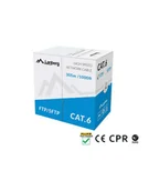 Pozostałe akcesoria sieciowe - Lanberg kabel instalacyjny UTP, kat. 6, drut CU, 305m, szary - miniaturka - grafika 1