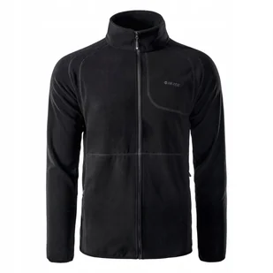 Hi-Tec Polar Bluza Polarowa Rozpinana czarna gr.190 Ibg Camolin r. XXL - Bluzy męskie - miniaturka - grafika 1